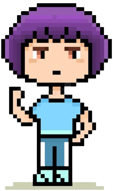 Personnage en pixel